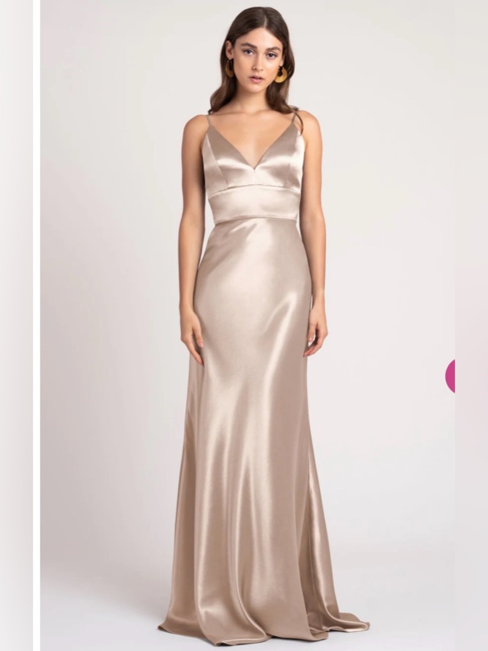 Jenny Yoo Bridesmaid Dress Brenna in Petal